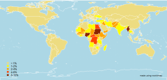 地图：世界各地的种族灭绝风险分布