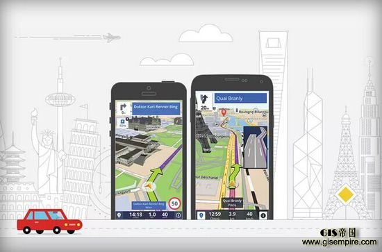 Sygic地图实现全球导航 火拼谷歌地图