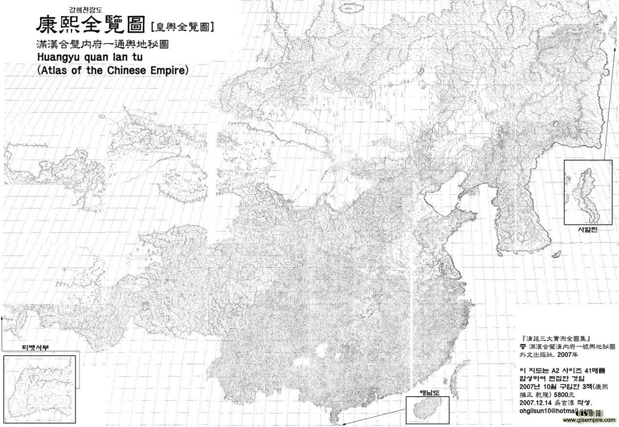 中国古人如何绘制地图